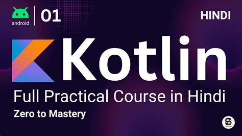 Kotlin Full Course For Beginner FREE Kotlin App Development Course