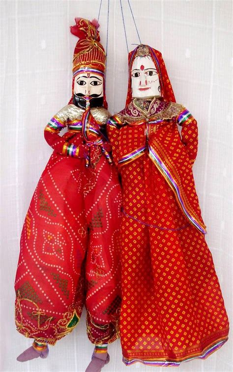 Handmade Indian Puppets At ₹ 150pair T And Accessories In Jaipur