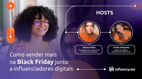 Webinar Como Vender Mais Na Black Friday Junto A Influenciadores