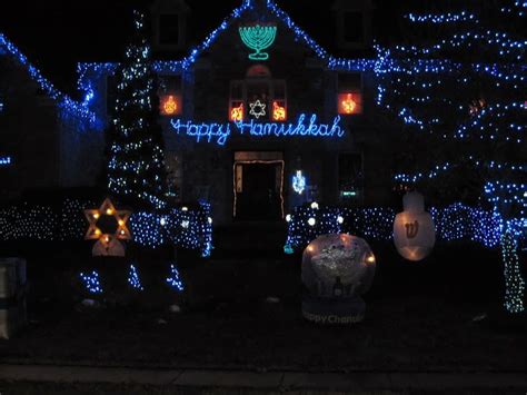 Hanukkah Outdoor Decorations Lights - Outdoor Lighting Ideas