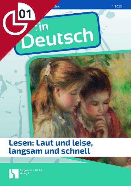 Lesen Laut Und Leise Langsam Und Schnell Mein Fach Deutsch Sek I