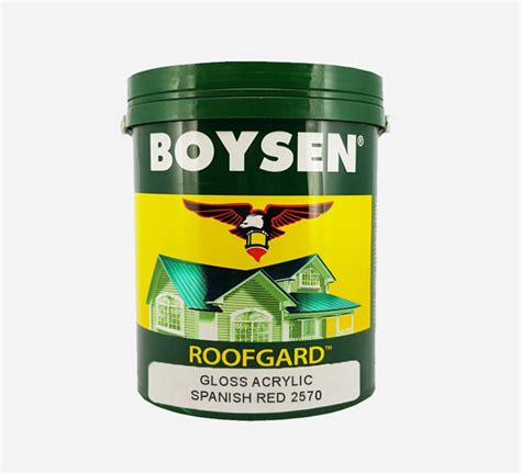 Boysen Roofgard Gloss Acrylic Roof Mackun Hardware Mackun Hardware