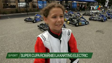 SUPER CUPA ROMÂNIEI LA KARTING ELECTRIC Stiri TVR Craiova