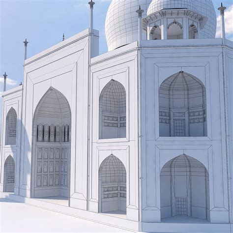 Taj Mahal 3d Model 99 3ds Fbx Max Obj Free3d