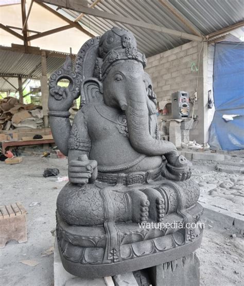 Patung Ganesha Dari Batu Watupedia Stone Art