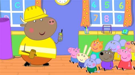 Mr Bull The Teacher 🔨 Peppa Pig Official Full Episodes Youtube