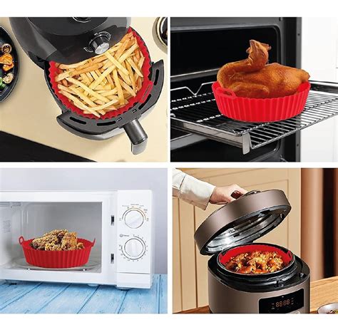 Forma De Silicone Para Air Fryer Lav Vel E Reutiliz Vel Cm Mercadolivre