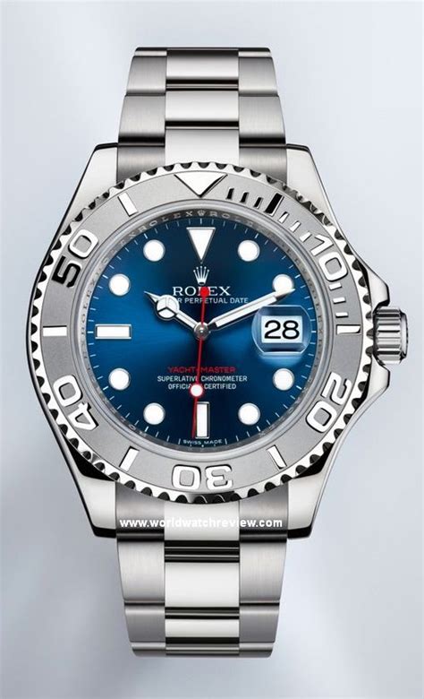 Rolex Oyster Perpetual Yacht Master Blue Dial 16622 WWR