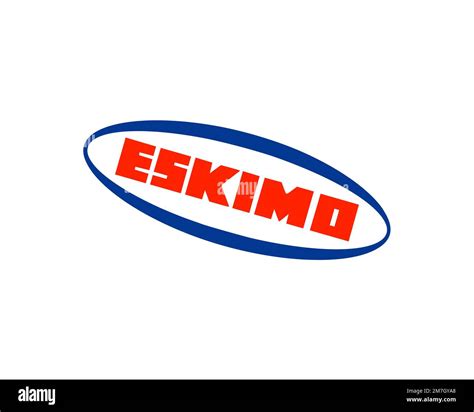 Eskimo Ice Cream Rotated Logo White Background B Stock Photo Alamy