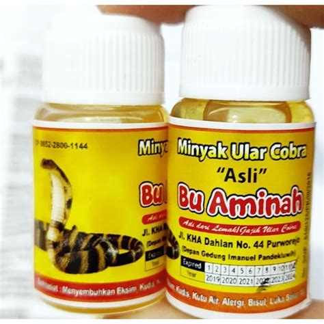 Jual Minyak Ular Cobra Asli Ml Beli Bonus Shopee Indonesia