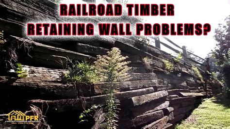 Railroad Timber Retaining Wall Youtube