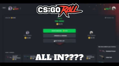 Going All In On Csgoroll Youtube