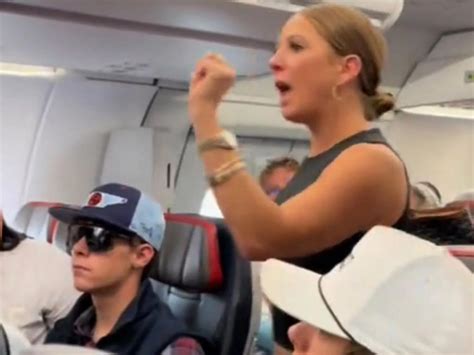 ‘not Real Viral Plane Woman Identified As Marketing Executive Nt News