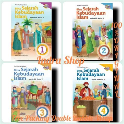 INDRA Buku SKI Sejarah Kebudayaan Islam Mi Jilid 4 Kelas 6 Erlangga