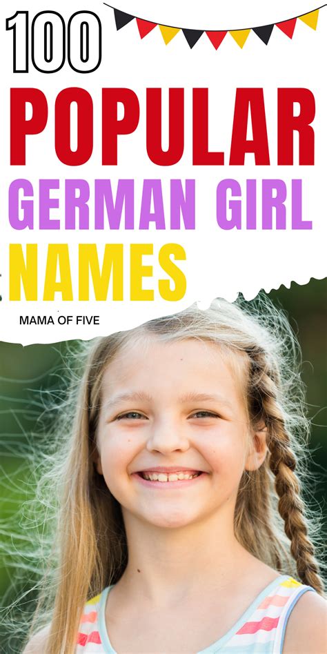 Over 100 Popular German Girl Names With Meanings Artofit