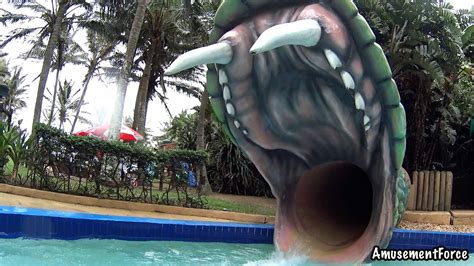 Ushaka Wet N Wild Waterpark In Durban South Africa Rides Videos