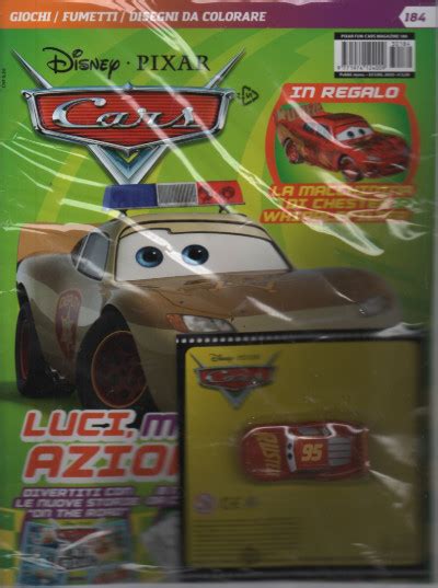 Disney Pixar Cars N 184 Mensile 22 Luglio 2023 In Regalo Una