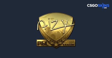 Sticker Aizy Gold Krakow 2017 CSGOSKINS GG