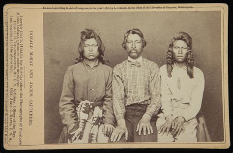 Portraits of Captured Native Americans After The Modoc War - Flashbak