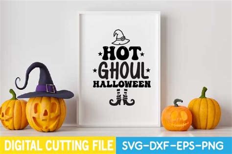 Hot Ghoul Halloween Svg Graphic By Digital Svg Design Stor Creative Fabrica