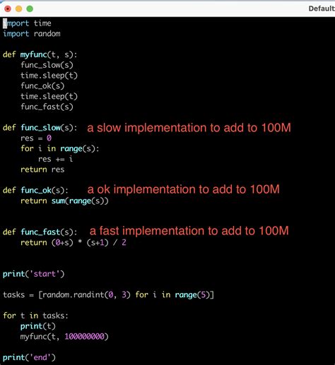 Python Code Profiling Datafireball