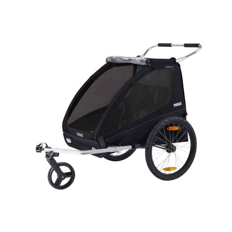 Thule Coaster XT Fahrradanhänger 2 Kinder Schwarz kaufen bei HBS