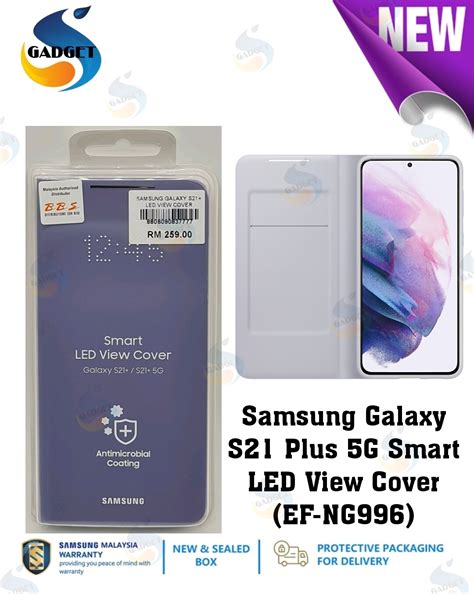 Original Samsung Galaxy S21 Plus 5g Smart Led View Cover Ef Ng996