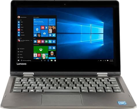 Lenovo Ideapad 2 In 1 11 81cx 11 6 Hd Touch Celeron N3350 2gb 64gb Ssd Black Amazon