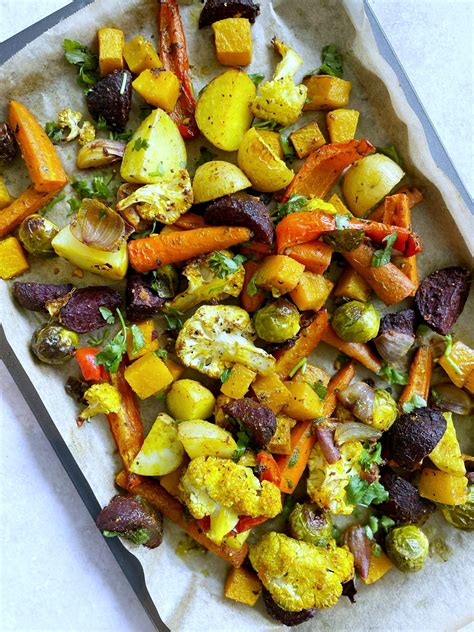 Indian Spiced Roasted Vegetables | Home- Healthy-ish & happy | Indian ...