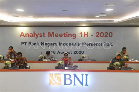 Paparan Kinerja Bni Semester I Antara Foto