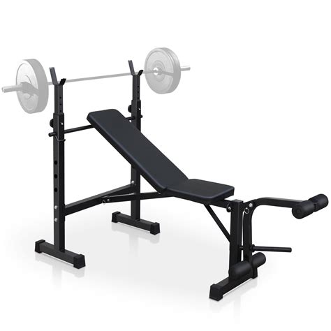 UBesGoo Olympic Weight Bench Set, Leg Developer, Stable, 440lb Capacity ...