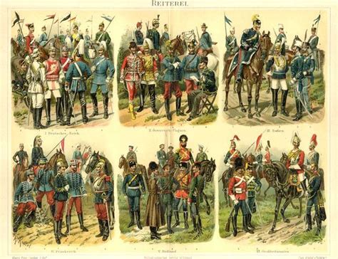 European Cavalry Troopers Great Britain Germany Russia Italy