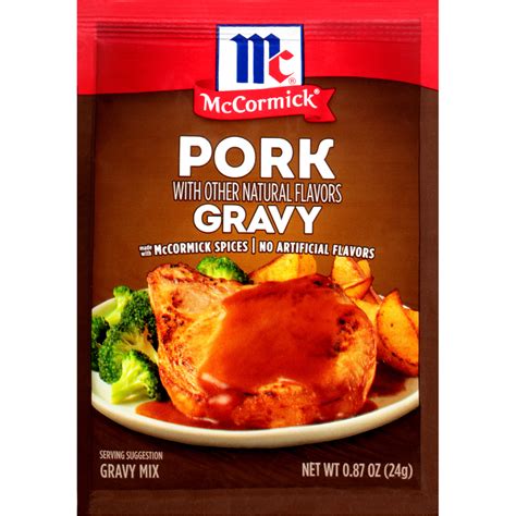 A Delicious McCormick Gravy Mix Is Essential To A Well Planned Meal.