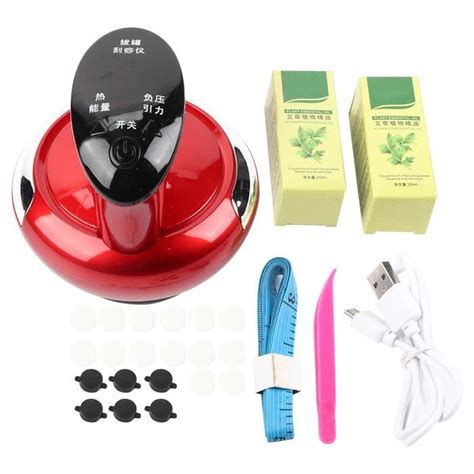 Ventouses électriques Gua Sha Masseur avec 6 Modes USB Ventouses