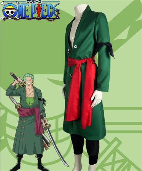 Disfraz Conjunto One Piece Roronoa Zoro Adulto Gigu Gigu