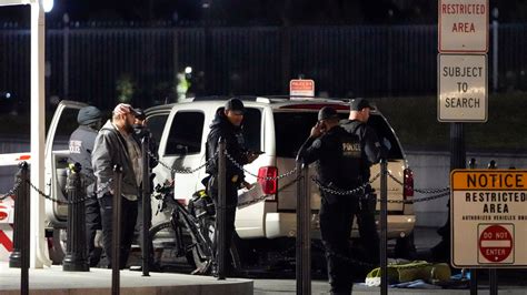 Driver In Custody After Crashing Into Gate Near The White House The