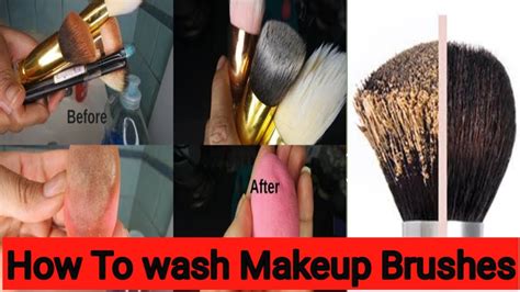 How I Wash My Makeup Brushes Youtube