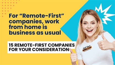 15 Remote First Companies For You To Consider