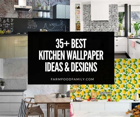 Beautiful Kitchen Wallpaper Ideas And Designs With Pictures