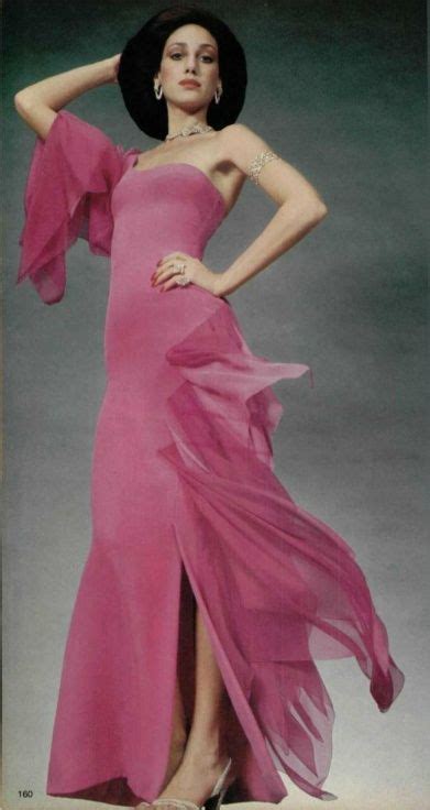 Marisa Berenson In Loris Azzaro 1970s Seventies