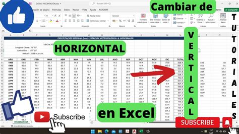 C Mo Cambiar Datos En Excel De Vertical A Horizontal Recursos Excel