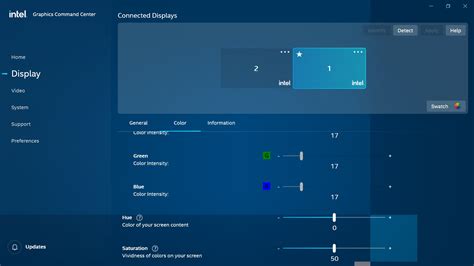 Intel(R) UHD Graphics 630 color saturation - Intel Community