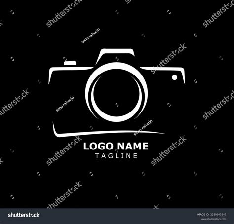 Photography Logo Design Vector Inspiration Black Stock Vector (Royalty ...