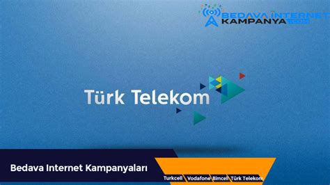 Ekim T Rk Telekom Bedava Nternet Kampanyalar Bedava Nternet