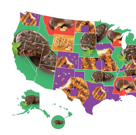 These Are The Most Popular Girl Scout Cookies In Each State