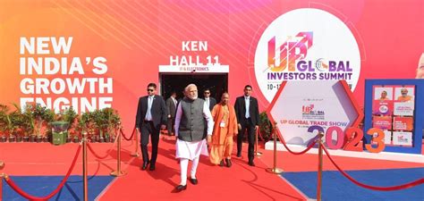 Pm Inaugurates Uttar Pradesh Global Investors Summit 2023 In Lucknow