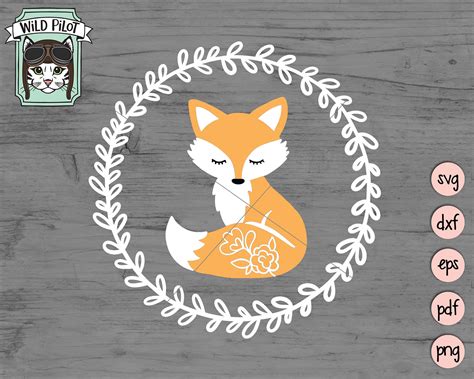 Fox SVG Cute Fox Svg Fox Clip Art Fox Svg File For Cricut Etsy In