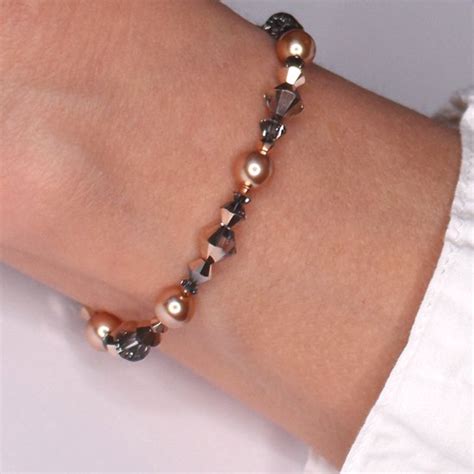 Arlizi Armband Swarovski Parels Kristal Sterling Zilver