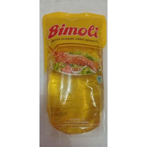 Jual Bimoli Minyak Goreng Liter Pouch Shopee Indonesia