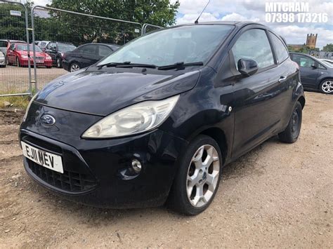 John Pye Vehicle Auctions Location Mitcham Ford Ka Metal